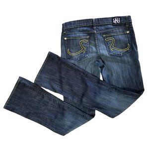 Y2K Rock and Republic Dark Wash Jeans (Size 29)